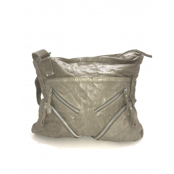 Super Vintage Taske i Skind smuk patina - Vintage tasker i læder og skind -