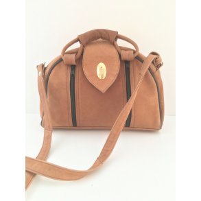 Roma 1956 Vintage taske i Nubruck