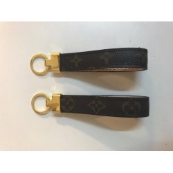 Kraftig Nglering i gte LV logo Canvas upcycled