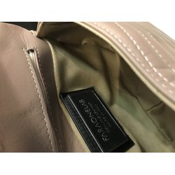 Roberta Rossi taske i beige quiltet serrafino skind