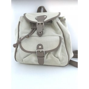 Vintage rygsk i Rhvid Kanvas