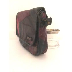 Skindtaske i patchwork