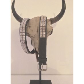 Vintage blte i Canvas med pynt. Aldrig brugt.