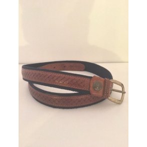 Unikt blte i Cnvas og skind. Italiensk. Vintage