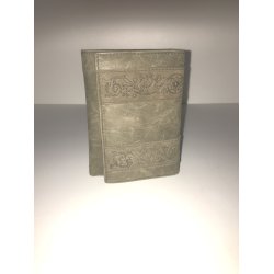 Treffljet tegnebog i skind Vintage.