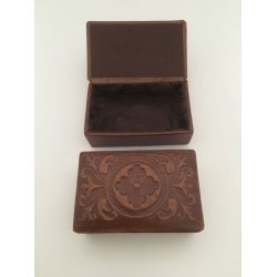 Prget Vintage boks i lder