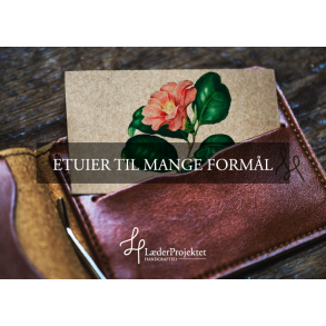 Lder & skind etuier til mange forml