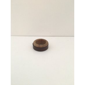 Pibeholder i Teak og lder.