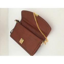 Topkvalitets skindtaske vintage